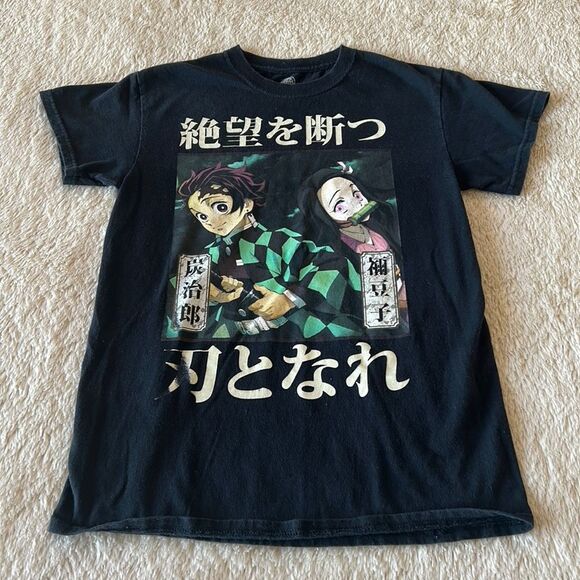 Demon Slayer black tee shirt size small - Picture 3 of 16